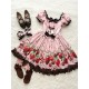 Dream Whale Strawberry Chocolate Blouse Salopette JSK and OP(Pre-Order/Full Payment Without Shipping)